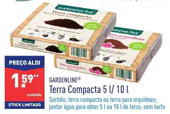 ALDI Gardenline Terra Compacta 5L/ 10L promoção