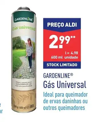 ALDI Gás Universal 600ml promoção