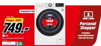 MediaMarkt LG Maq. lavar roupa promoção
