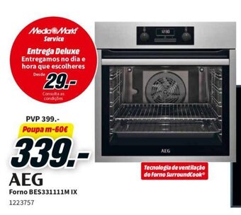 MediaMarkt Aeg Forno promoção