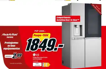 MediaMarkt LG Frigorifico Americano promoção