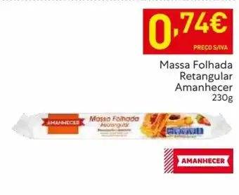 Recheio Massa Folhada Retangular Amanhecer 230g promoção