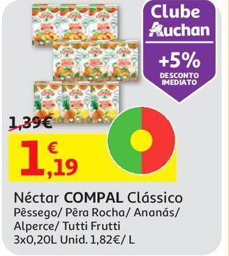 Auchan Nectar compal promoção
