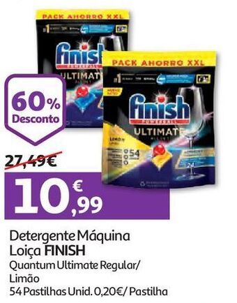Det.maquina loiça finish