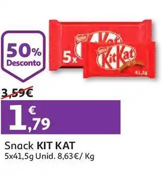 Snack kit kat 5 x 41.5 g