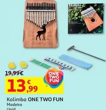 Auchan Kalimba one two fun madeira promoção