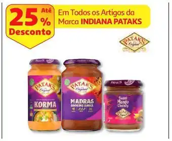 Auchan Molhos pataks madras 450g promoção