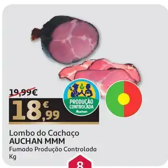 Auchan Lombo do cachaço auchan mmm fumado produção contrlada kg promoção