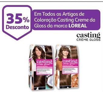 Auchan Coloração l'oreal paris promoção