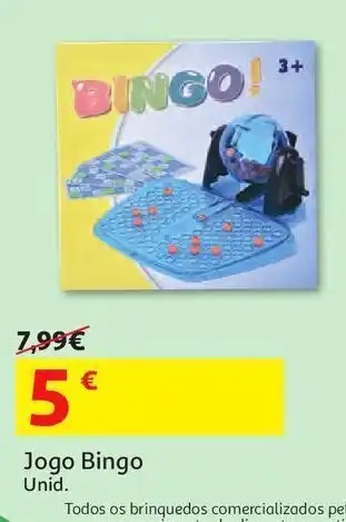 Auchan Jogo bingo promoção