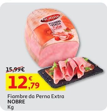 Auchan Fiambre da perna extra nobre kg promoção