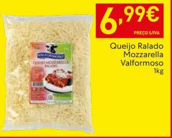 Queijo Ralado Mozzarella Valformoso 1kg