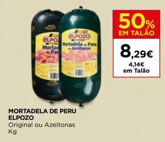 El Corte Inglés Mortadela de peru elpozo promoção