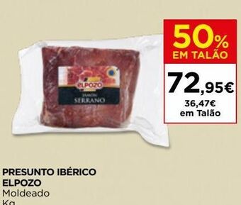 El Corte Inglés Presunto espanhol elpozo promoção