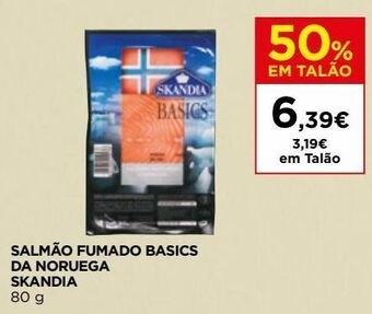 Salmão fumado