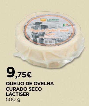 El Corte Inglés Queijo de ovelha promoção