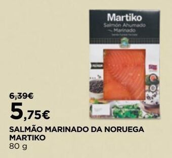El Corte Inglés Salmão martiko promoção