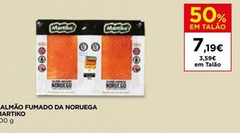 El Corte Inglés Salmão fumado martiko promoção