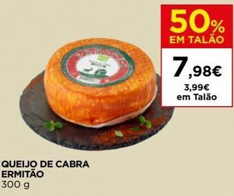 El Corte Inglés Queijo de cabra promoção