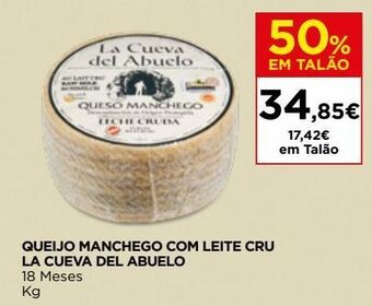 El Corte Inglés Queijos promoção