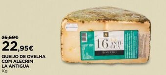 El Corte Inglés Queijo de ovelha promoção