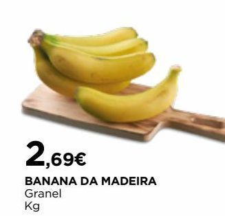 El Corte Inglés Banana da madeira promoção