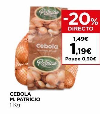 El Corte Inglés Cebola promoção
