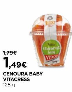 El Corte Inglés Cenouras vitacress promoção