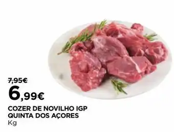 El Corte Inglés Carne bovina quinta dos açores promoção