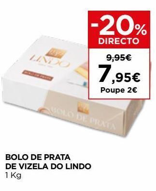 El Corte Inglés Bolo promoção
