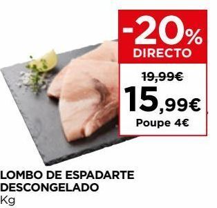 El Corte Inglés Peixe promoção