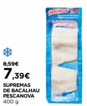 El Corte Inglés Bacalhau congelado pescanova promoção