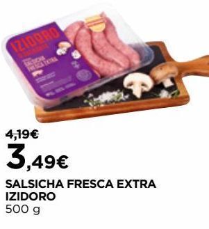 El Corte Inglés Linguiça izidoro promoção