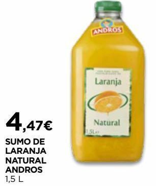 El Corte Inglés Sumo andros promoção