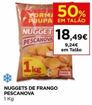 El Corte Inglés Nuggets de frango pescanova promoção