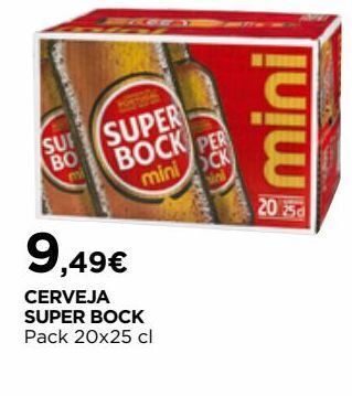 El Corte Inglés Cerveja super bock promoção