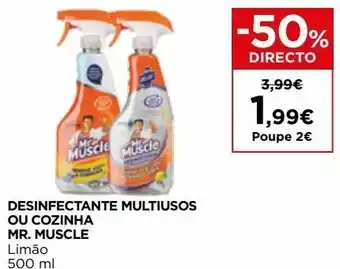 El Corte Inglés Desinfetante mr. musculo promoção