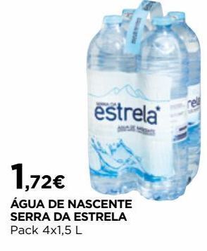 El Corte Inglés Água serra da estrela promoção