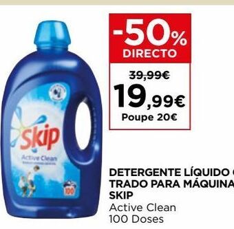 El Corte Inglés Detergente líquido skip promoção