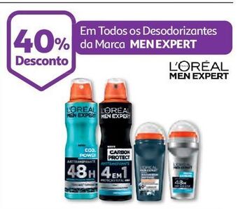 Auchan Deo roll-on men expert promoção
