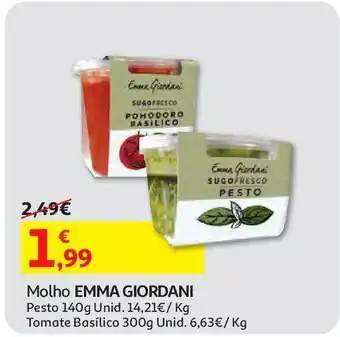Auchan Molho emma giordani promoção