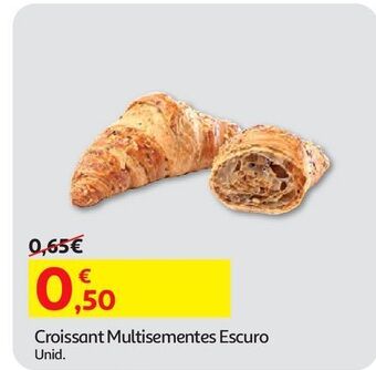 Auchan Croissant multisementes escuro promoção