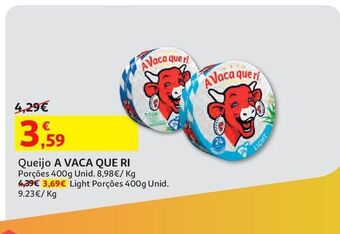 Auchan Queijo a vaca que ri promoção
