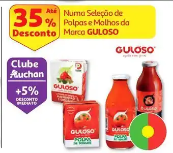 Auchan Polpa de tomate guloso tomilho e alecrim 500g promoção