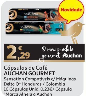Auchan Cápsulas café auchan promoção