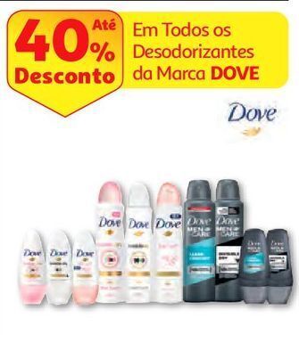 Auchan Deo spray dove promoção