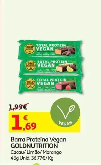 Auchan Barra proteina goldnutrition promoção
