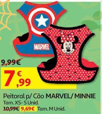Auchan Peitoral p/ cão disney promoção