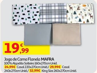 Auchan Jogo cama solteiro homespecial promoção