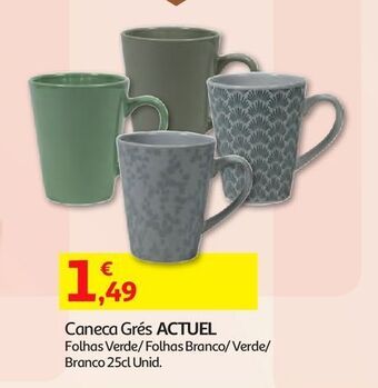 Auchan Caneca grés actuel promoção